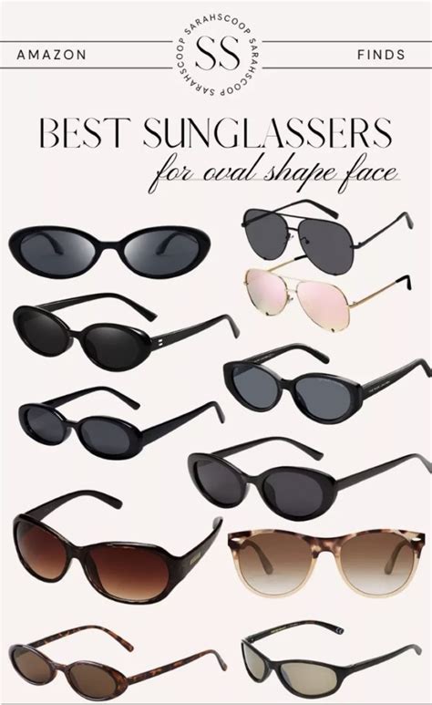 oval shape face sunglasses female